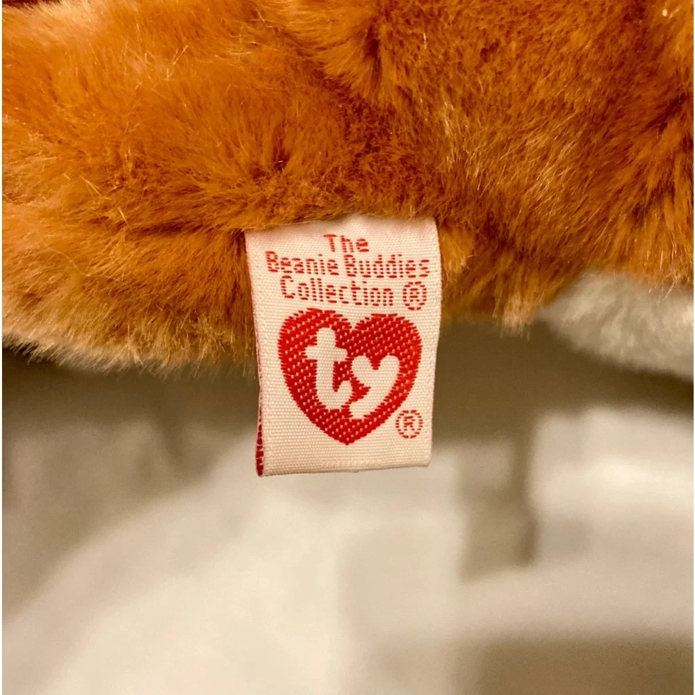 Ty “Chip” buddy & beanie Calico cat set